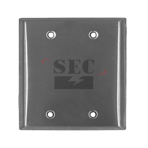 ฝาปิด เอฟเอสบ๊อกซ์ 4"x4" สแตนเลส SEC (FS Box Cover 4"x4" - Stainless Steel SEC)